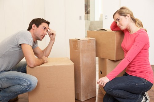 Commercial removal service for an office move in Hackney